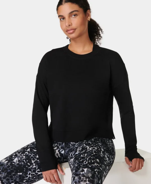 Sweaty Betty After Class Crop Sweatshirt