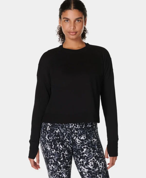 Sweaty Betty After Class Crop Sweatshirt