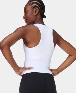 Sweaty Betty Athlete Crop Seamless Gym Tank