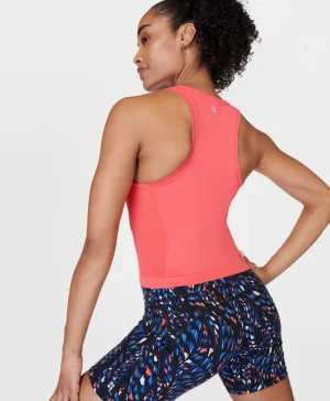 Sweaty Betty Athlete Crop Seamless Gym Tank