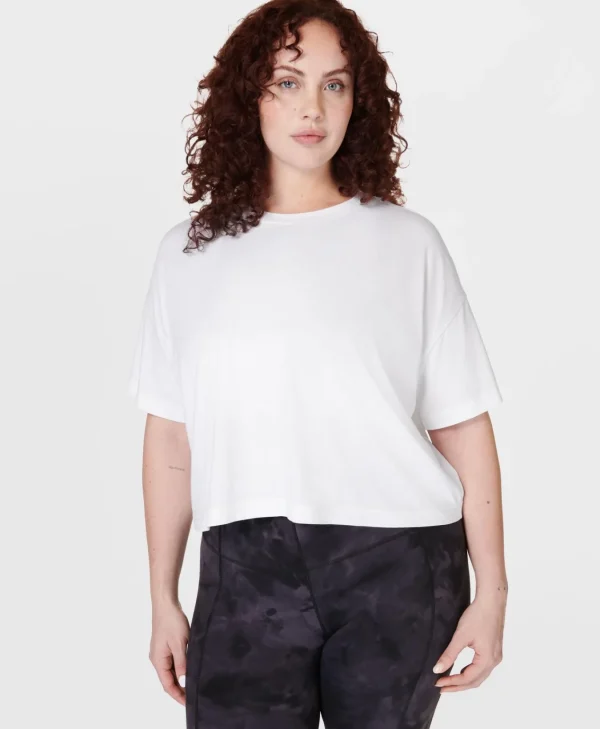 Sweaty Betty Essential Short Sleeve Crop Tee