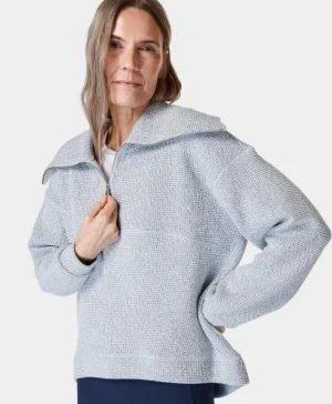 restful_boucle_half_zip_s_0.webp Sweaty Betty Restful Boucle Half Zip Sweatshirt