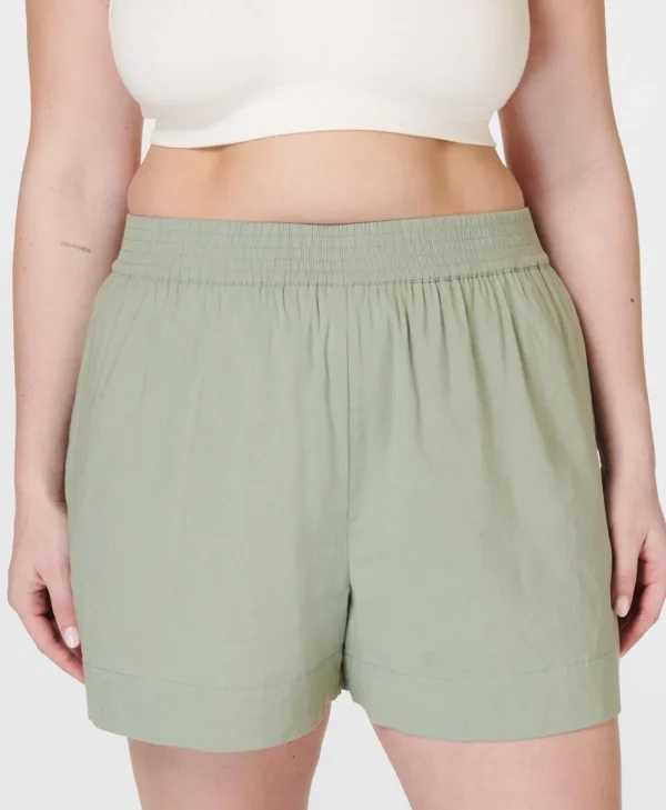 Sweaty Betty Summer Stretch Linen Shorts
