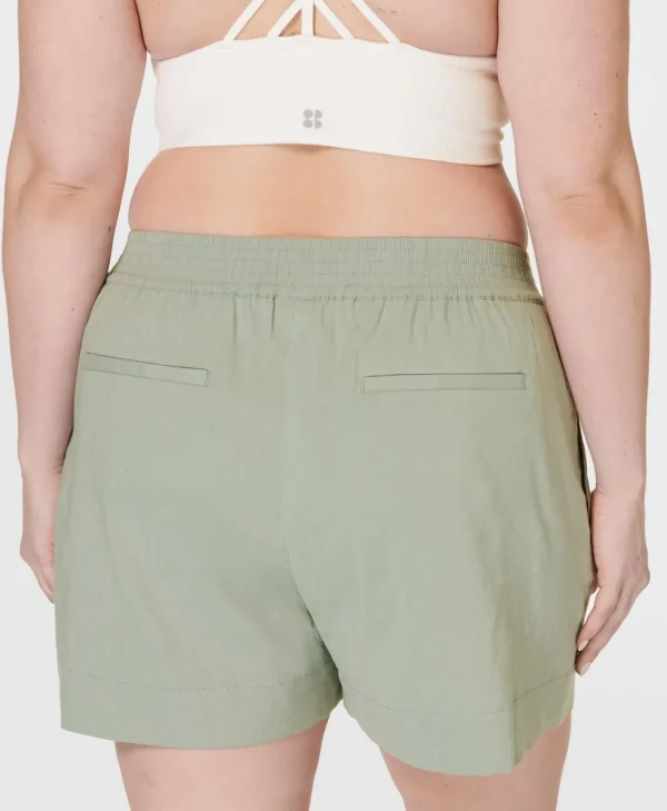 Sweaty Betty Summer Stretch Linen Shorts