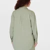 Sweaty Betty Summer Stretch Linen Utility Shirt