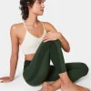 Sweaty Betty Super Soft Ribbed 7/8 Yoga Leggings