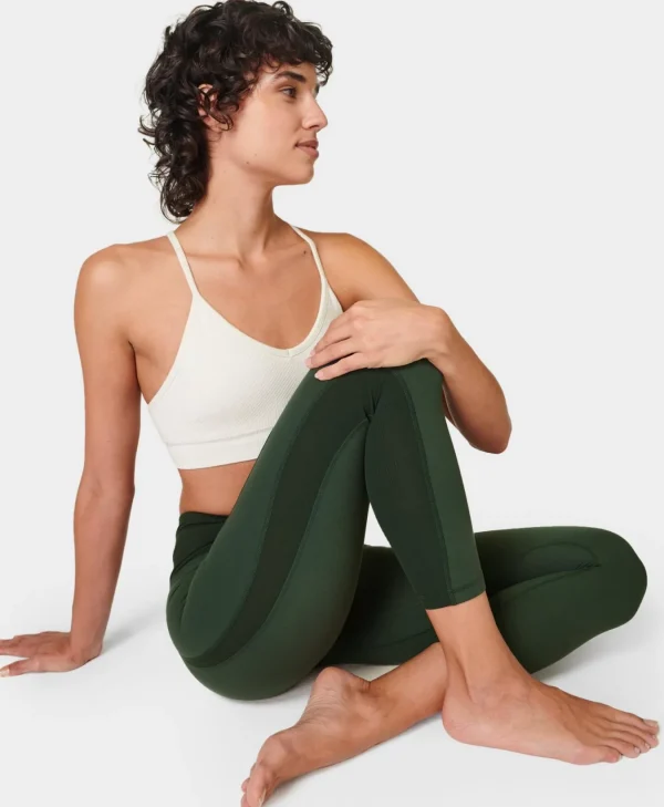 Sweaty Betty Super Soft Ribbed 7/8 Yoga Leggings