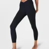 Sweaty Betty Super Soft Ultra-Lite 7/8 Wrap Yoga Leggings