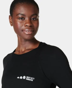 Sweaty Betty Foundation Breathe Easy Running Long Sleeve Top